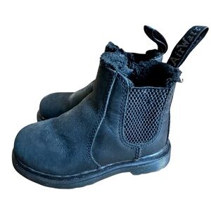 Dr. Martens Kids Black Chelsea Boots